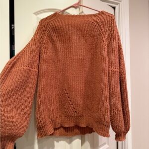 Cozy Rust Sweater